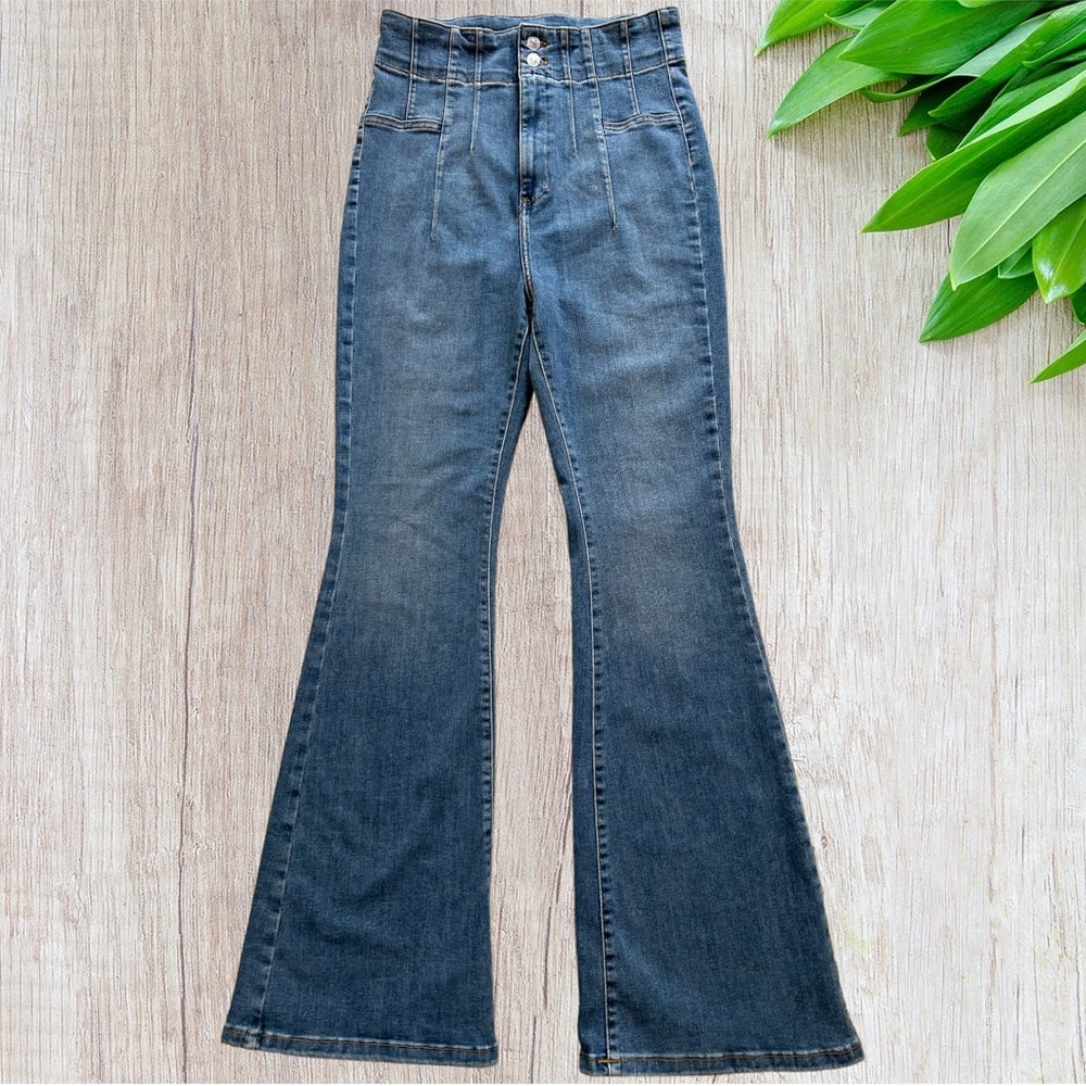 Free People We The Free High Rise Jayde Flare Jeans - Picture 6 of 16
